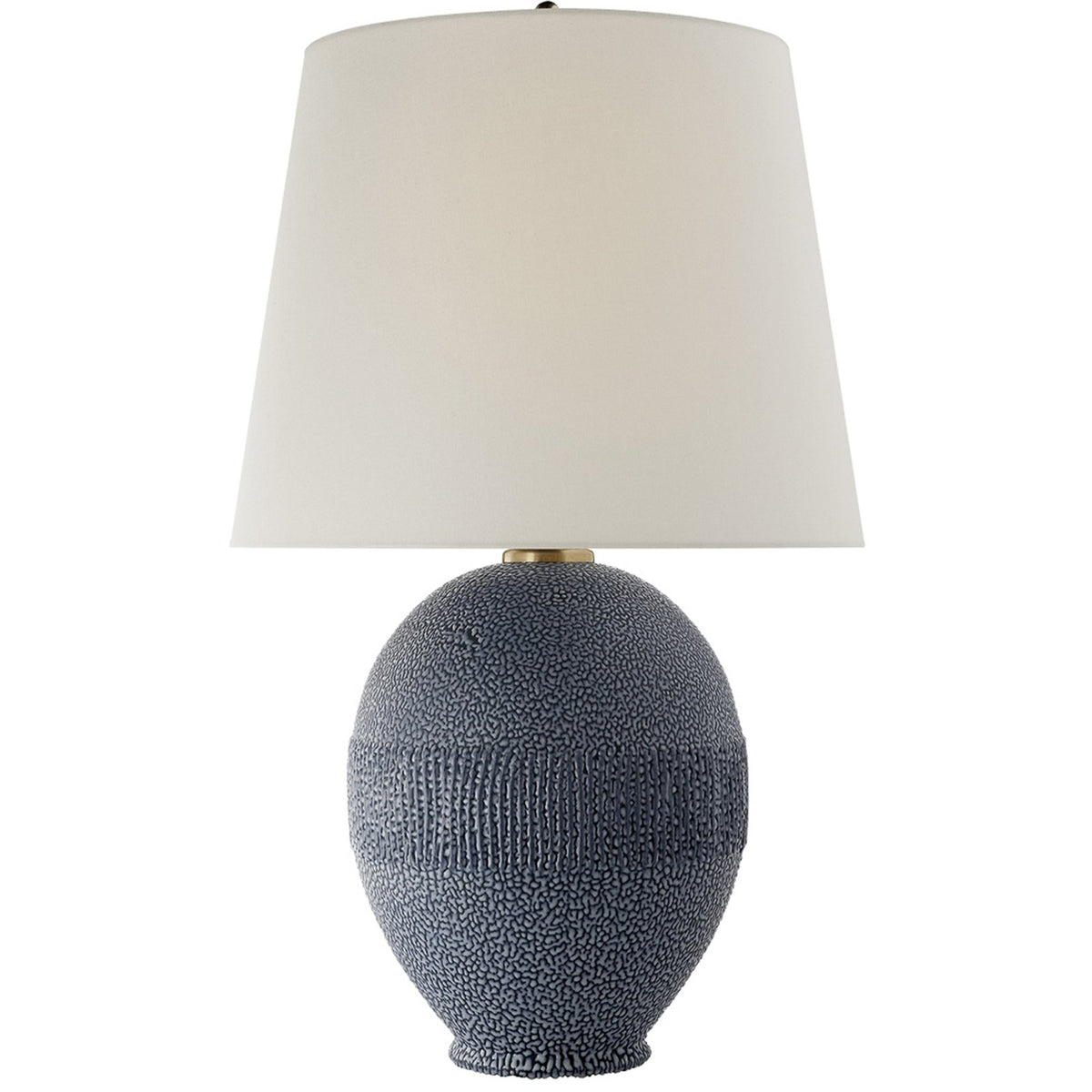 Toulon Table Lamp, Beaded Blue